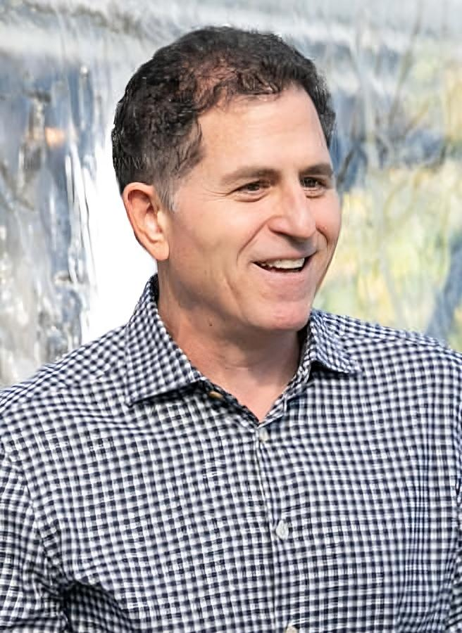 Michael Dell and Michael Schumacher