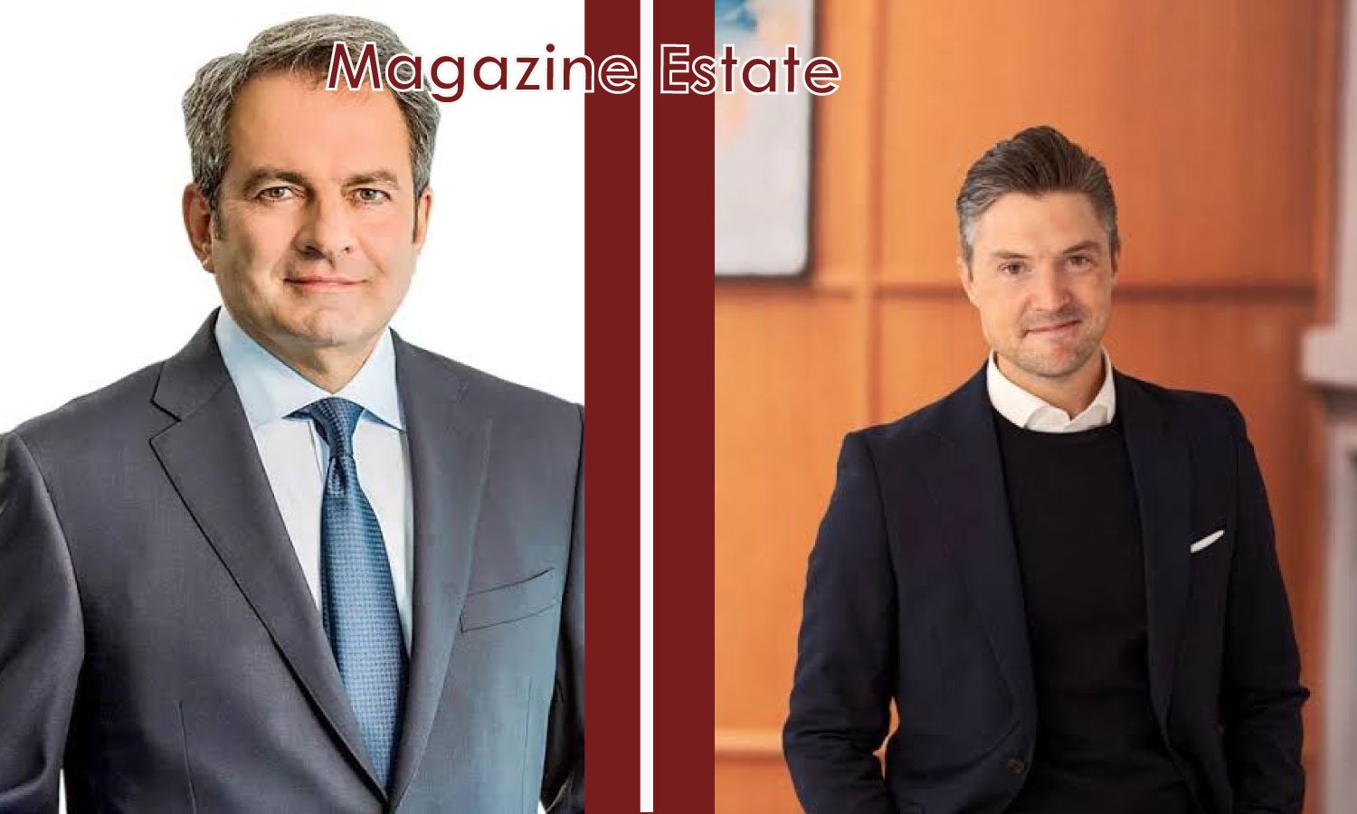 Michel Vounatsos and Carl Berg