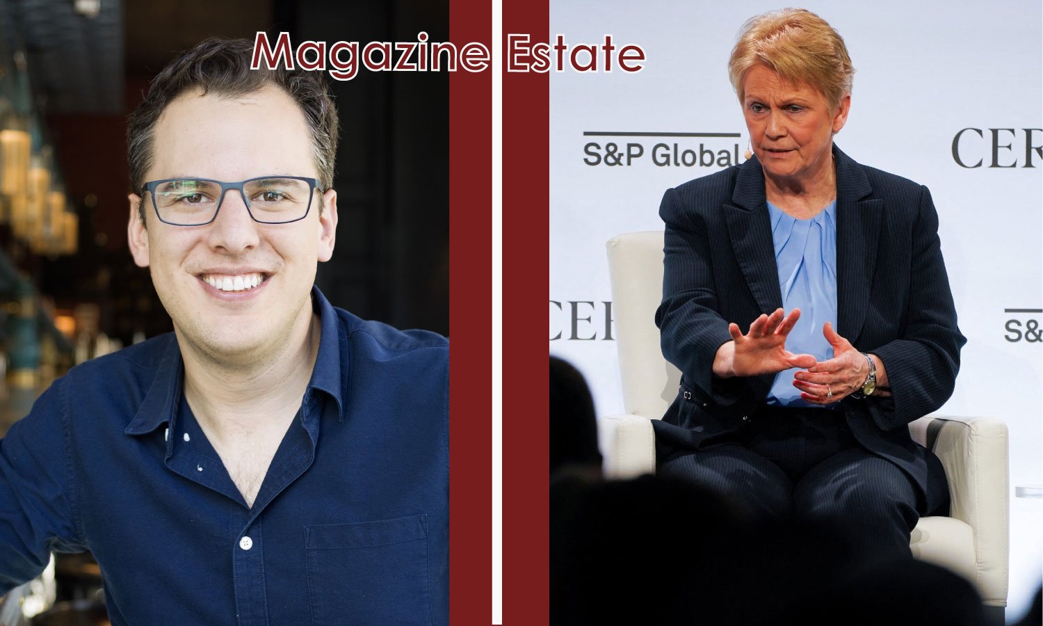 Mike Krieger and Vicki Hollub