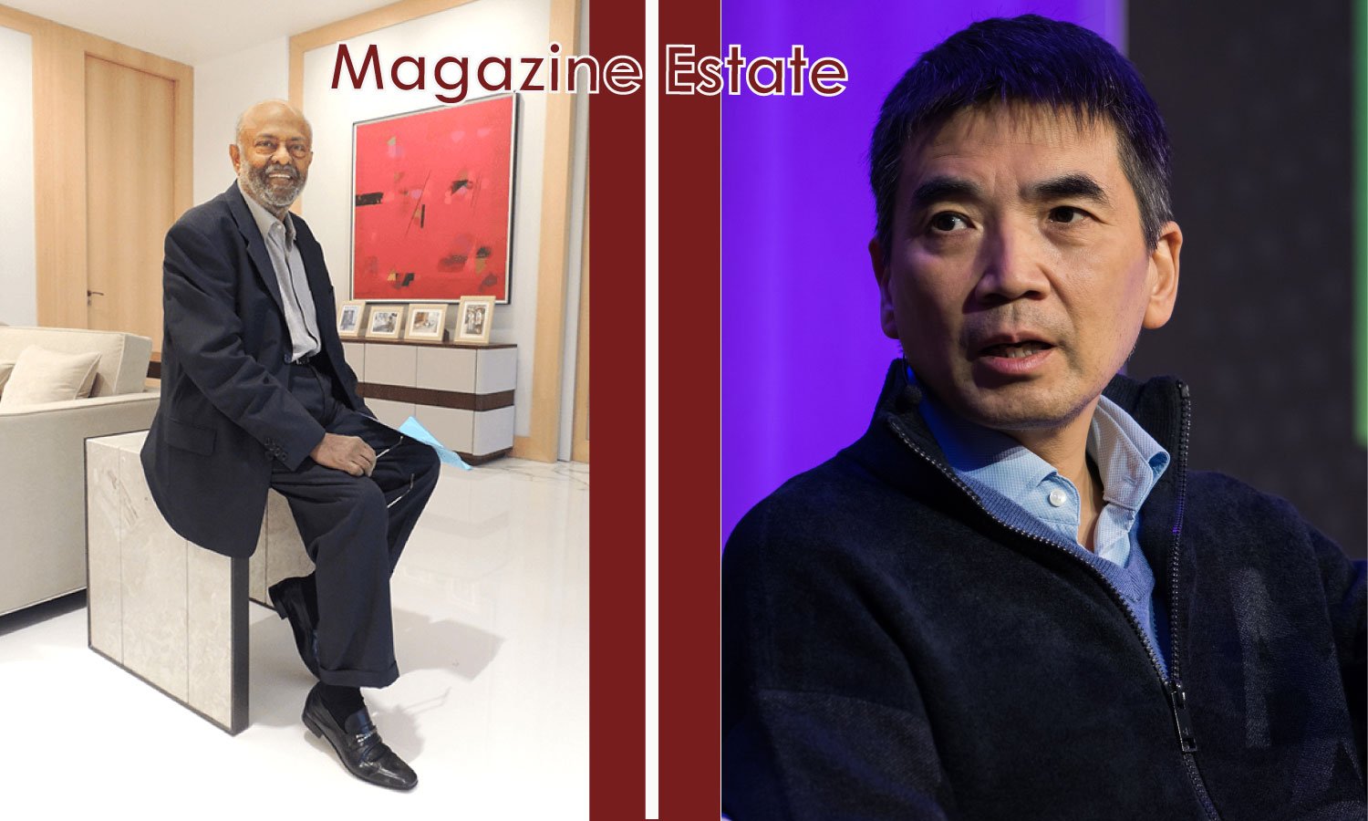 Shiv Nadar and Eric Yuan