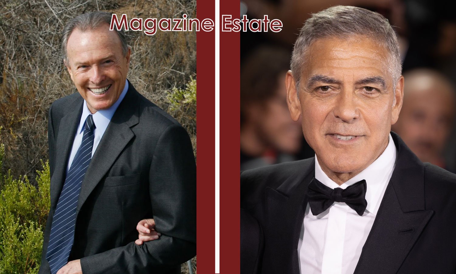 Donald Bren and George Clooney