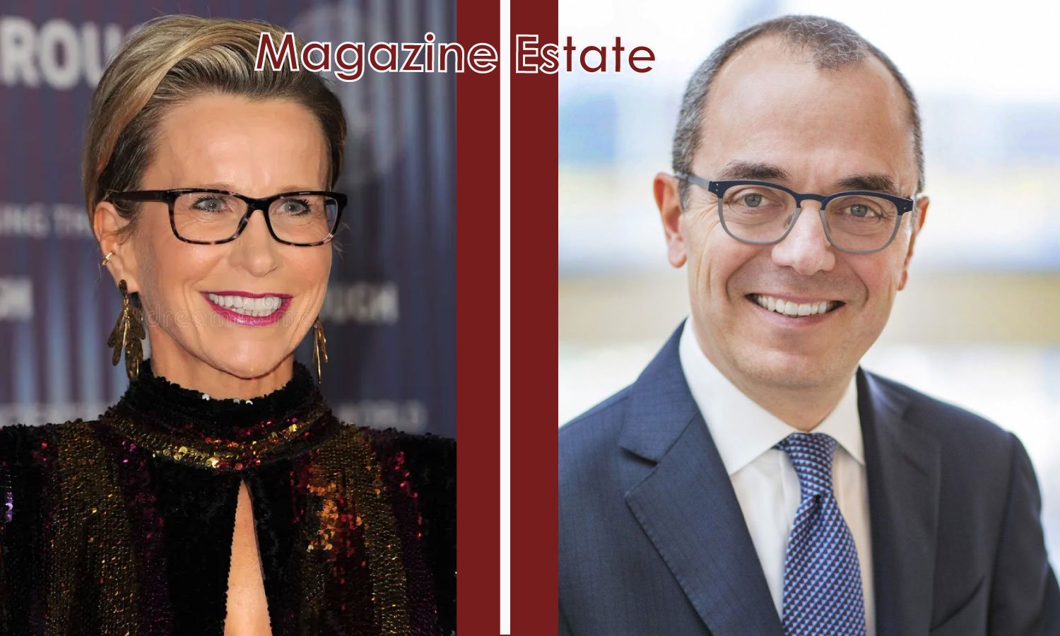 Emma Walmsley and Giovanni Caforio