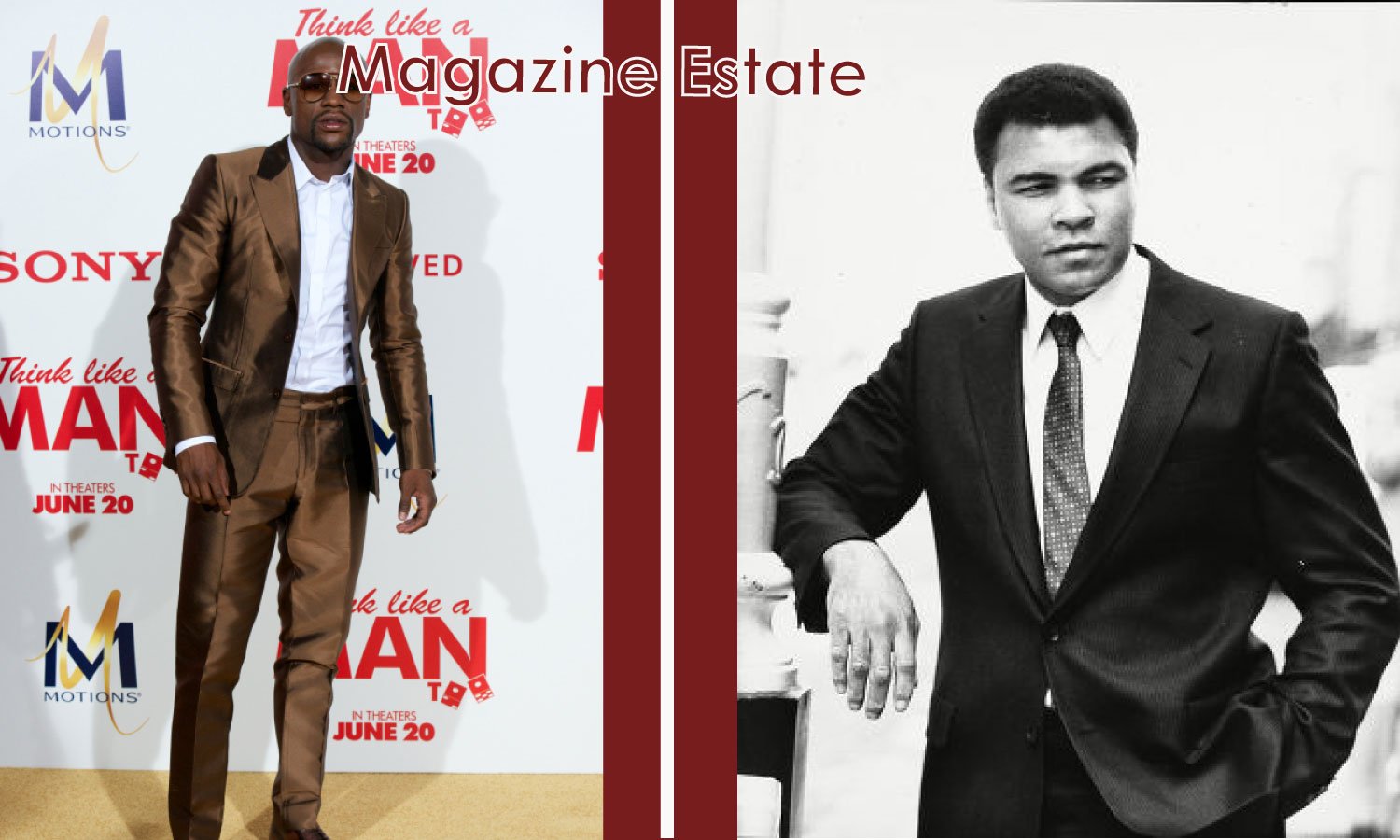 Floyd Mayweather and Muhammad Ali