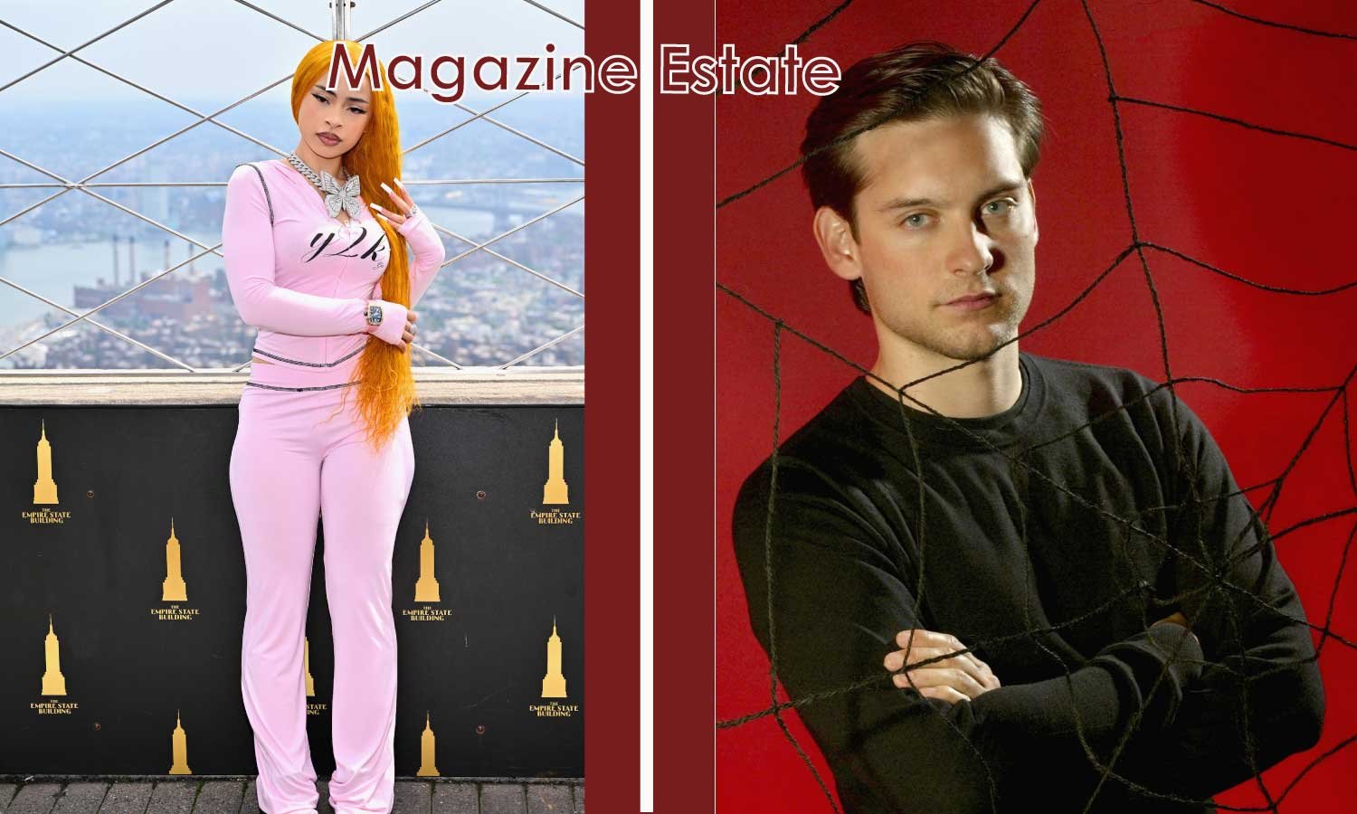 Ice Spice and Tobey Maguire