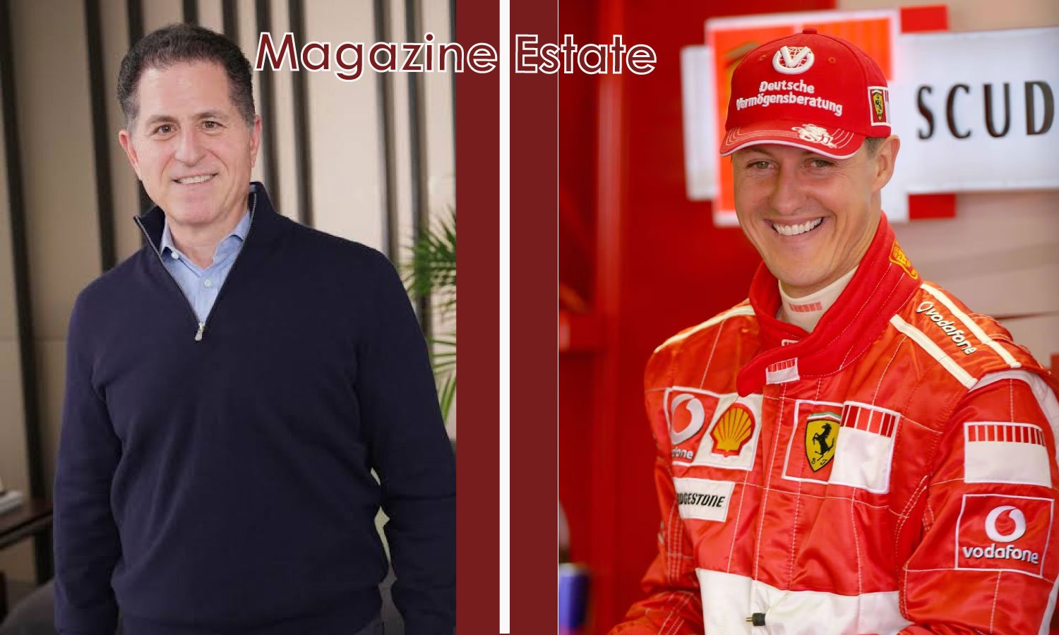 Michael Dell and Michael Schumacher