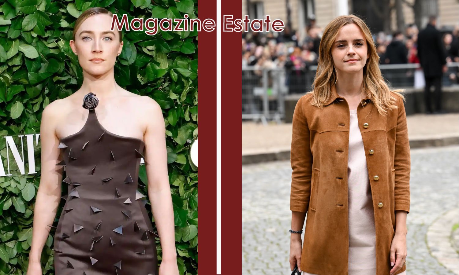 Saoirse Ronan and Emma Watson